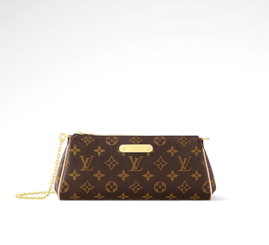 Louis Vuitton EVA POCHETTE Monogram Clutch Bag