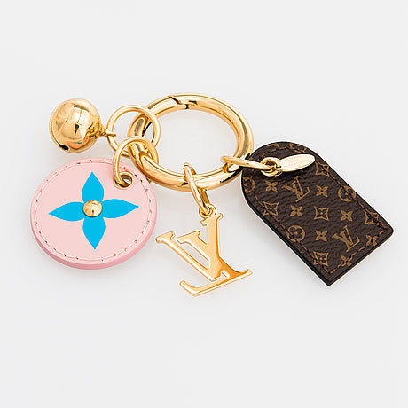 Louis Vuitton BIJOUX SAC FETISH LUG TAG Monogram Key Chain