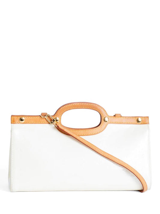 Louis Vuitton ROXBURY DRIVE PERLE Monogram Vernis Handbag