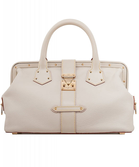 Louis Vuitton SUHALI L' White PM Handbag