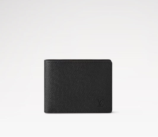 Louis Vuitton TAIGA MULTIPLE Leather Wallet Case