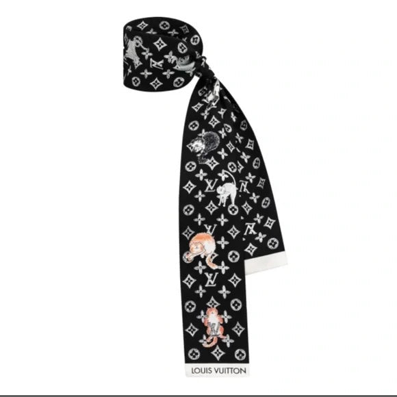Louis Vuitton X GRACE CATOGRAM SILK BANDEAU Handbag