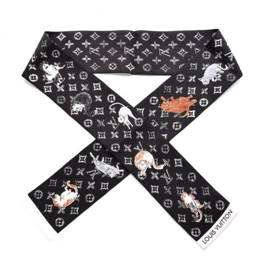 Louis Vuitton X GRACE CATOGRAM SILK BANDEAU Handbag