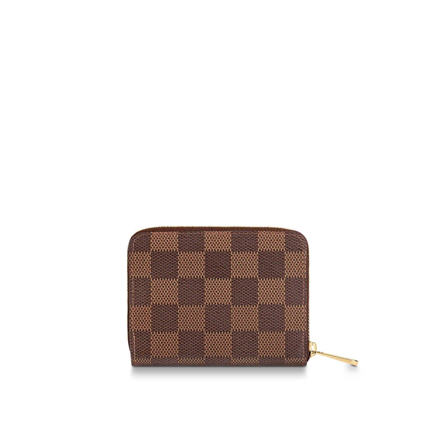 Louis Vuitton ZIPPY COIN PURSE EBENY Damier Wallet Case