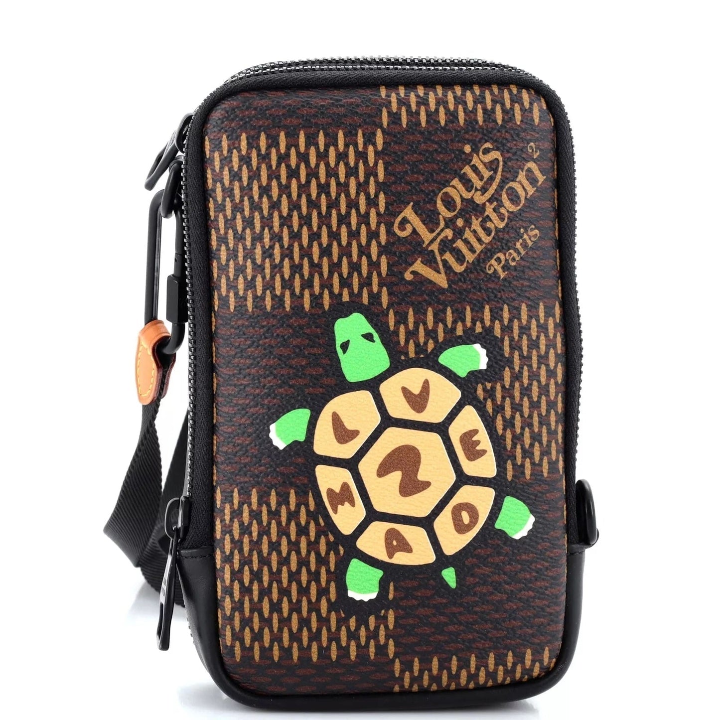Louis Vuitton X NIGO DOUBLE PHONE Crossbody Bag