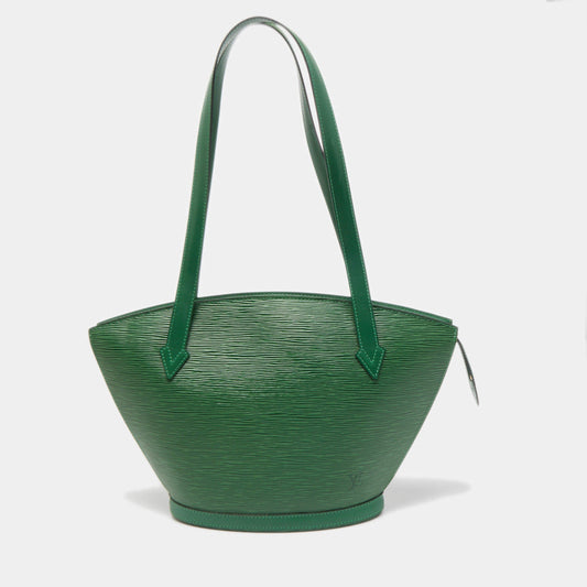 Louis Vuitton SAINT JACQUES BORNEO Green PM Shoulder Bag