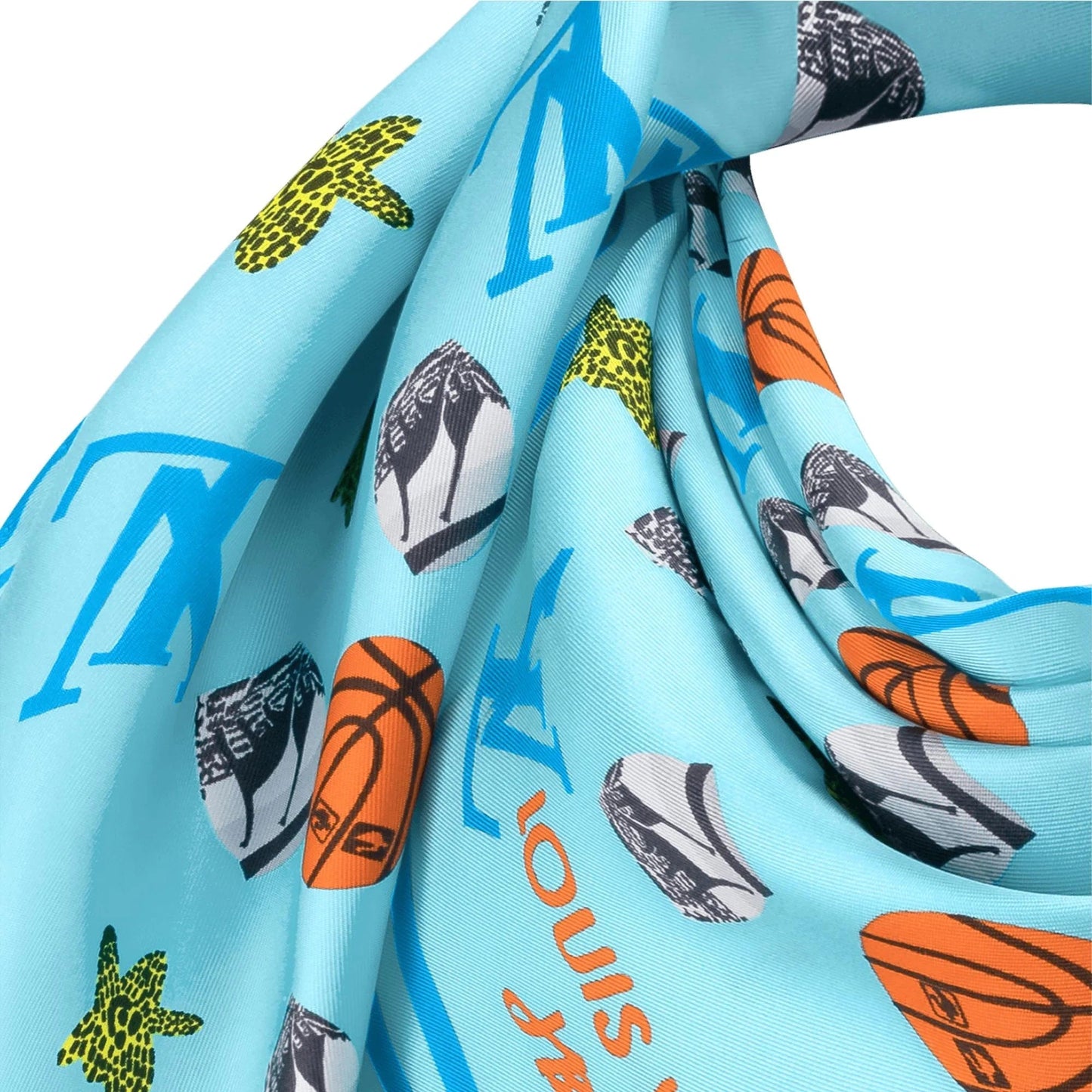 Louis Vuitton X JONAS WOOD SHAWL Monogram Scarf