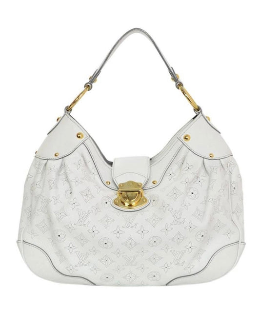 Louis Vuitton MAHINA SOLAR PM Leather Handbag