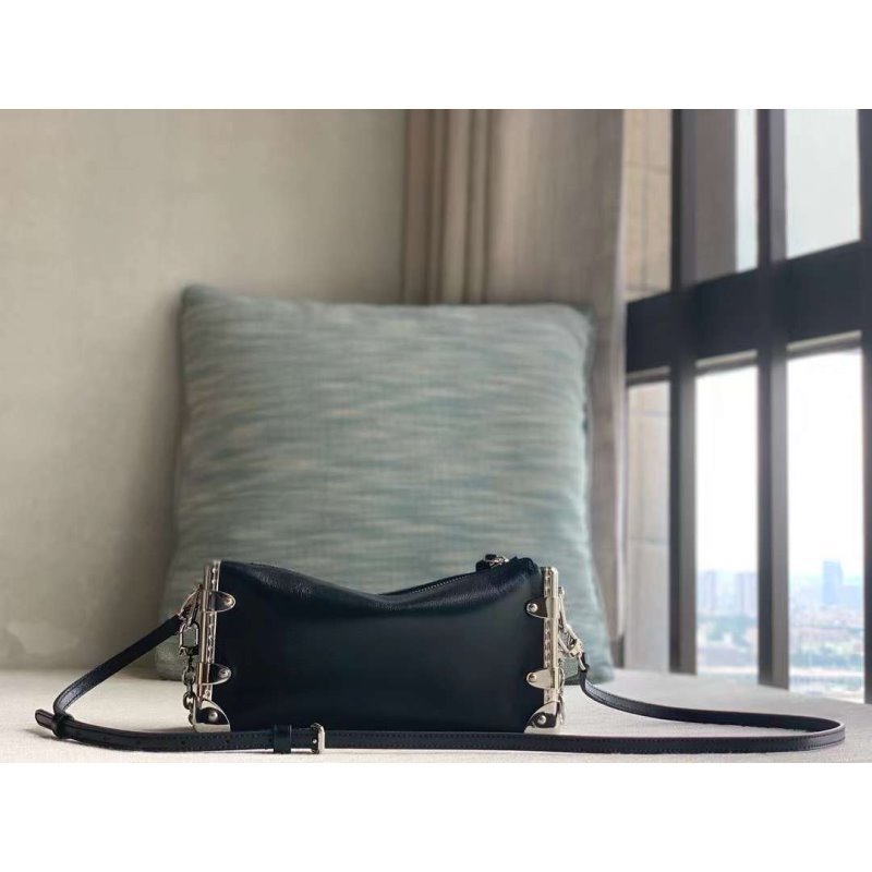 Louis Vuitton Slim Trunk Hand Bag Travel Bag Bag Bg03081