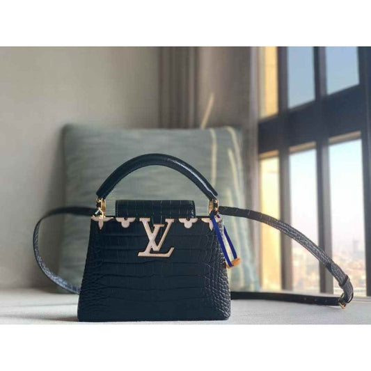 Louis Vuitton Capucnes Hand Bag Mini Travel Bag Bag Bgdc0084