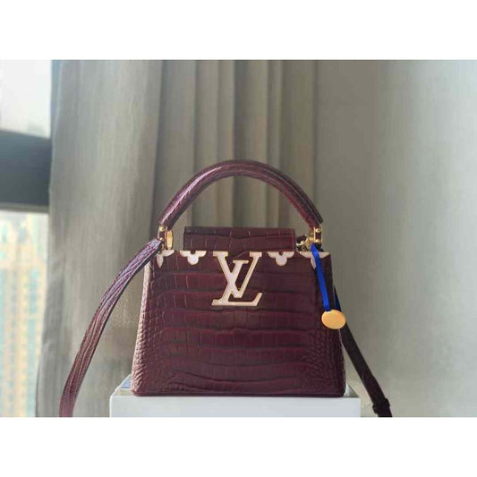 Louis Vuitton Capucnes Hand Bag Mini Travel Bag Bag Bgdc0088