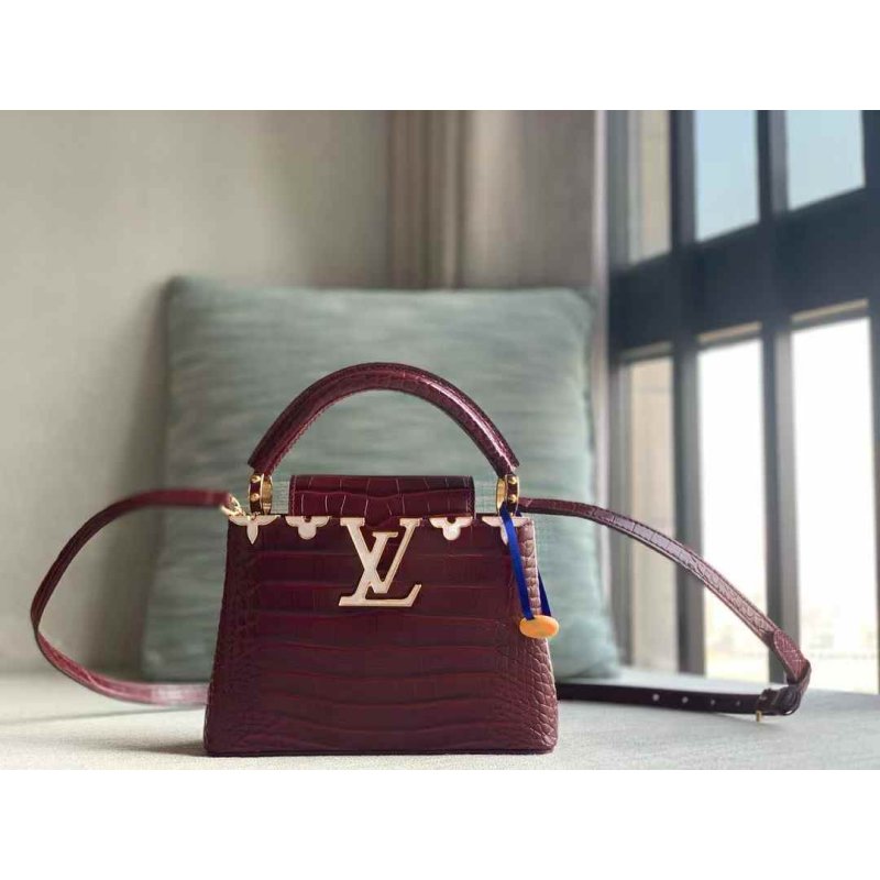 Louis Vuitton Capucnes Hand Bag Mini Travel Bag Bag Bgdc0088