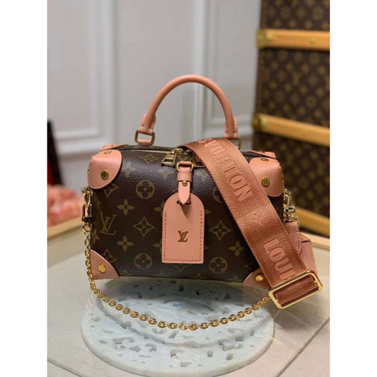 Louis Vuitton Petite Malle Souple Hand Bag Travel Bag