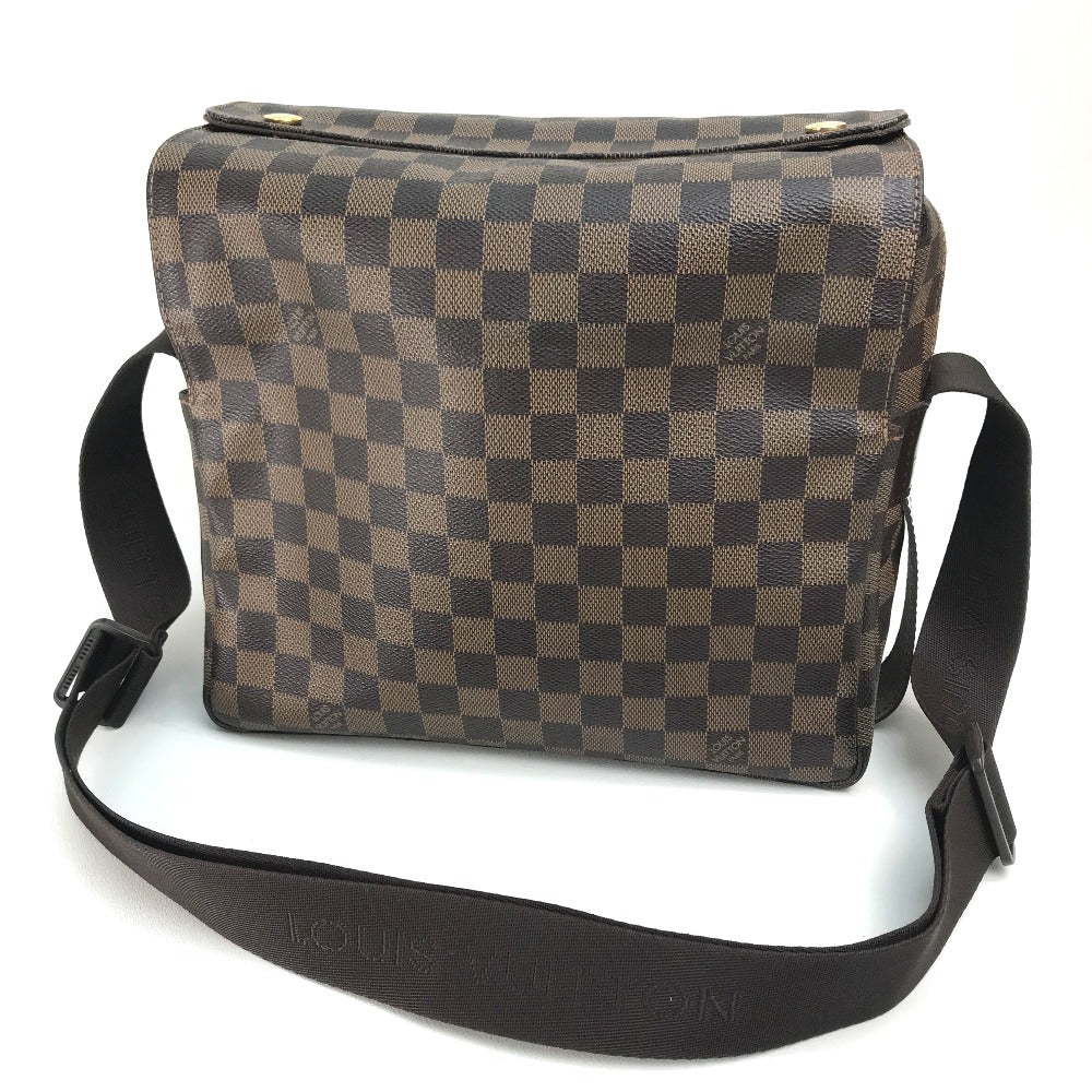 Louis Vuitton N45255 Damier messenger Damier Naviglio Canvas Brown Crossbody Bag