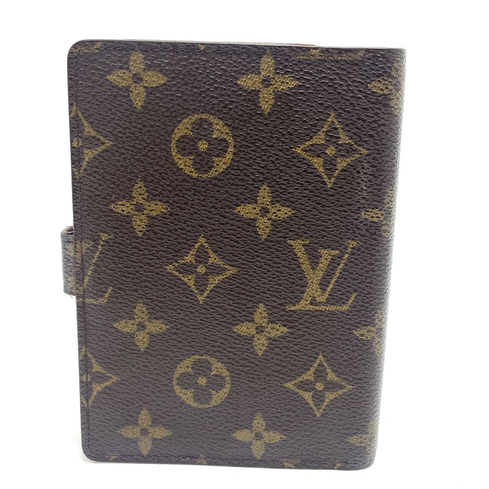 Louis Vuitton Notebook cover R20005 Agenda PM Monogram Canvas Brown Handbag M 3