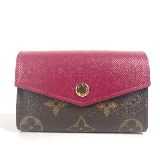 Louis Vuitton M61273 Multicult Sarah Monogram Canvas Red Wallet Case