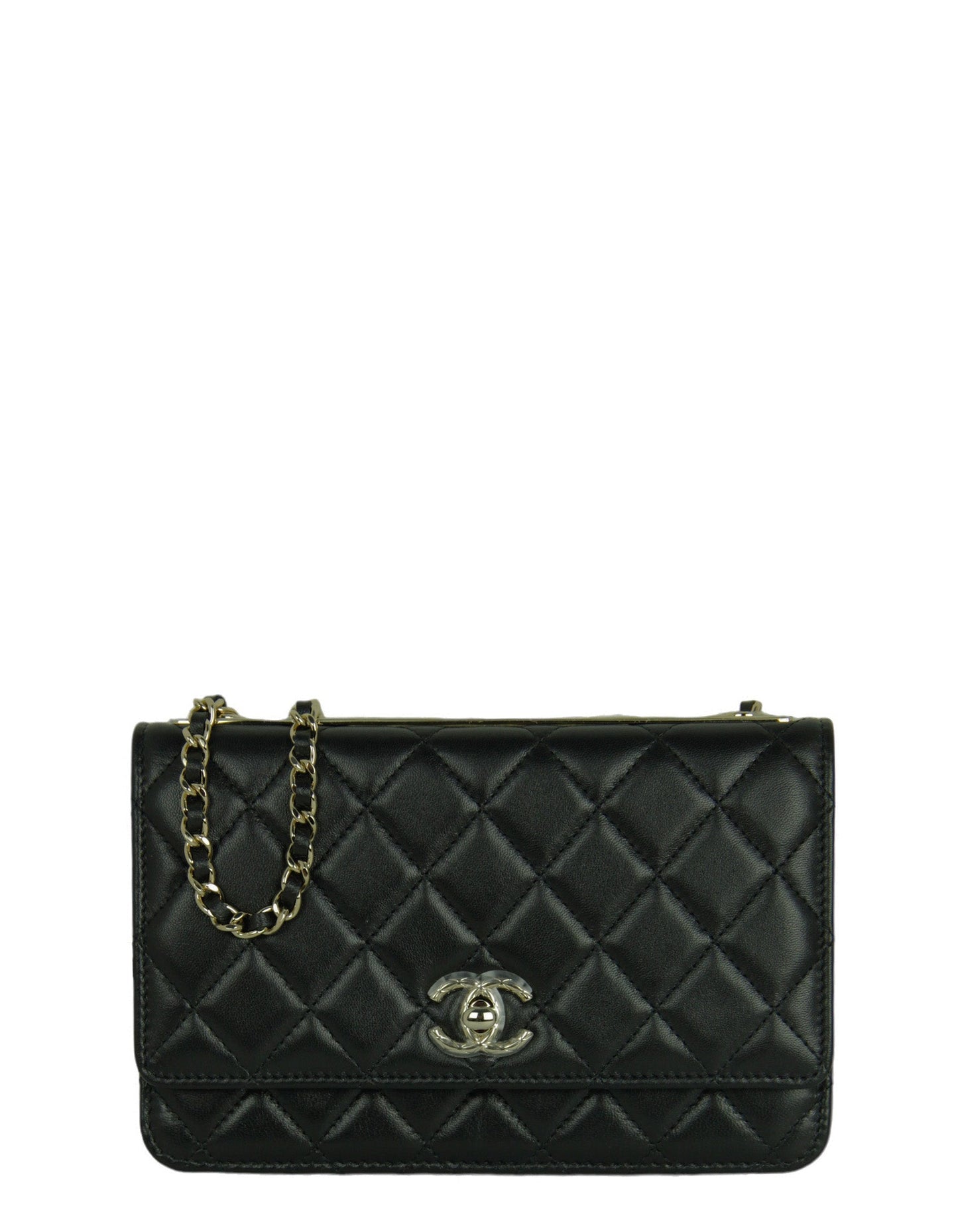 Chanel NEW 2023 Black Quilted Trendy CC WOC Bag