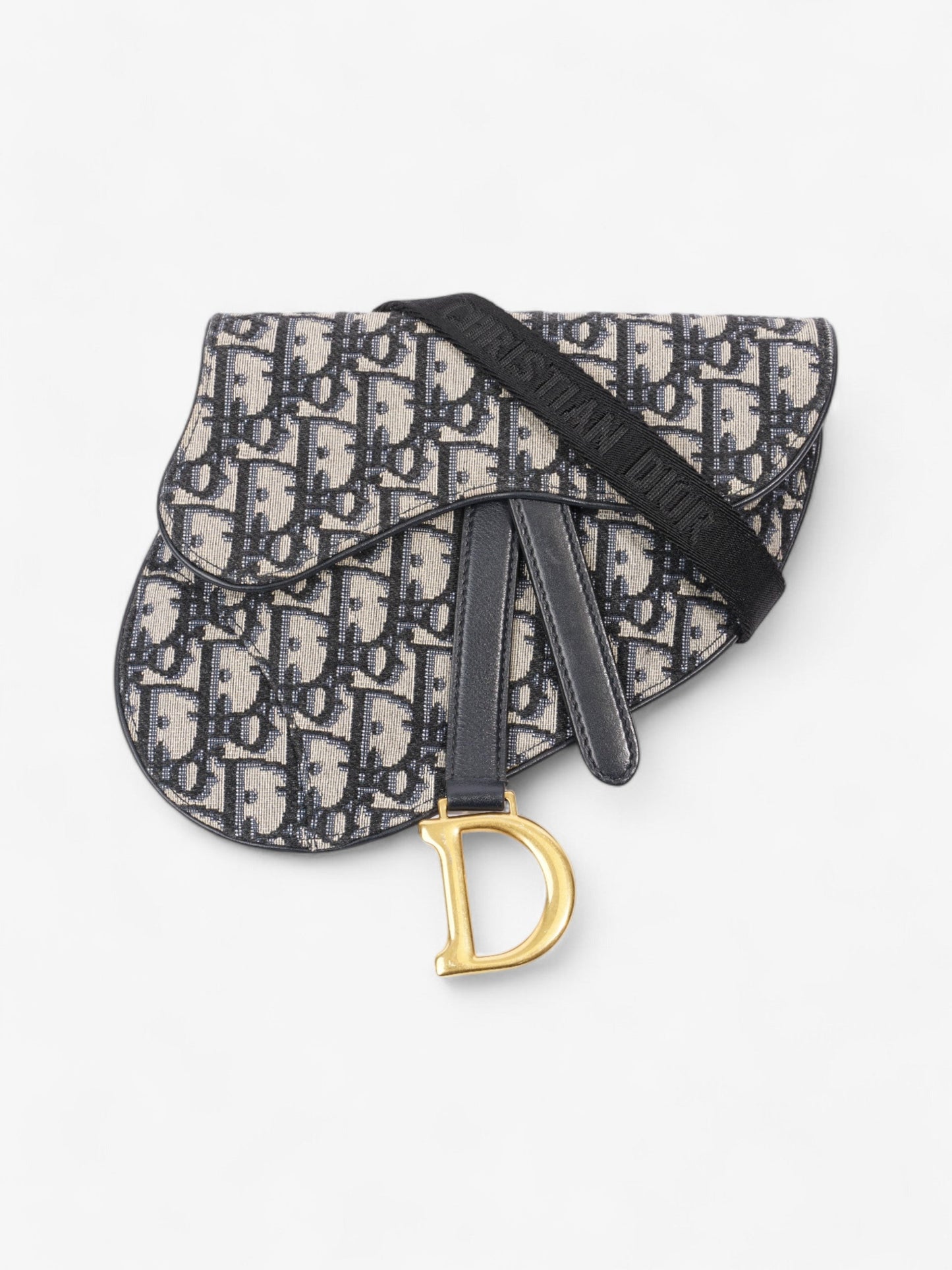 Dior Christian Saddle Belt Bag Oblique Canvas