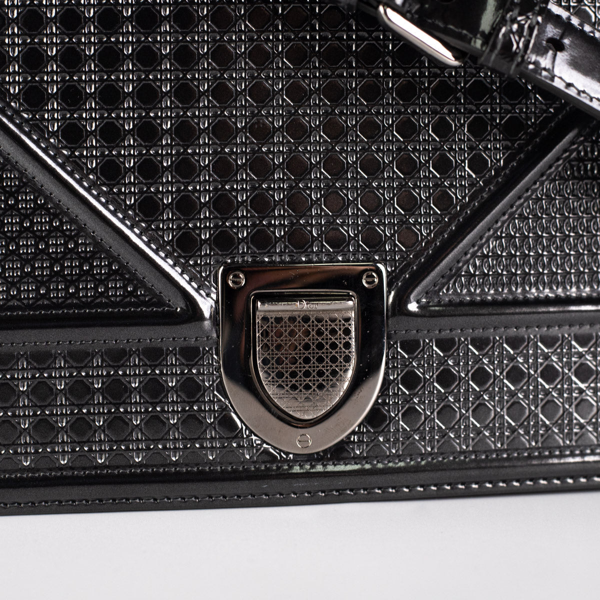 Dior ama Grey Crossbody Bag Gray Medium