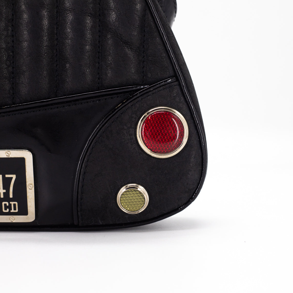 Dior Montaigne Bag By John Galliano Collection Black Clutch Bag