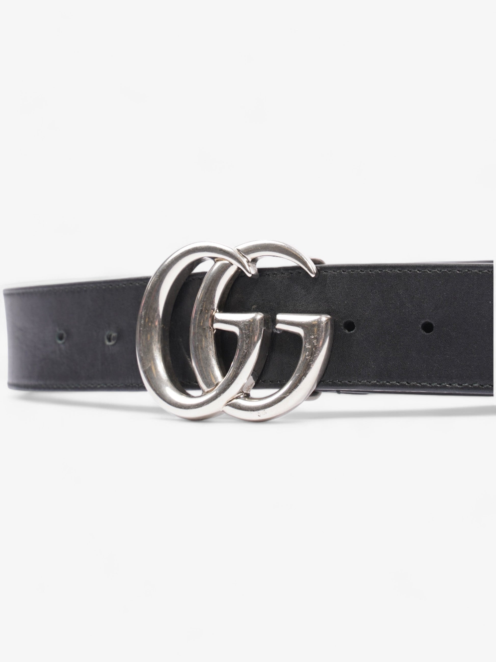Gucci Marmont Belt Handbag Leather Black Accessory 7