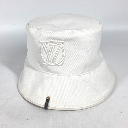 Louis Vuitton M7055S Chapeaux City Cotton White Hat