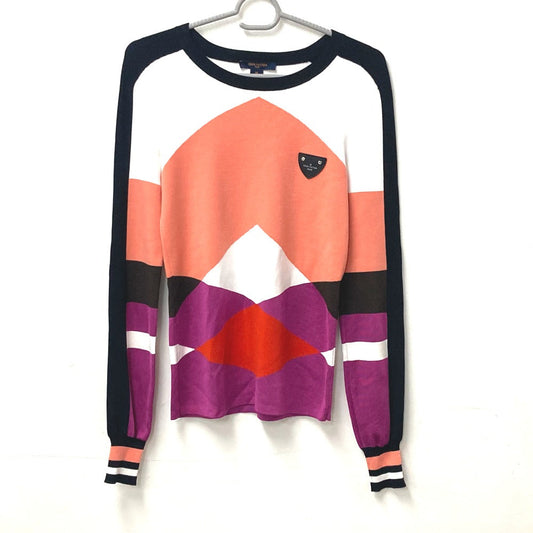 Louis Vuitton knit Rayon Overall handle Tops Wool Multicolor Logo Apparel
