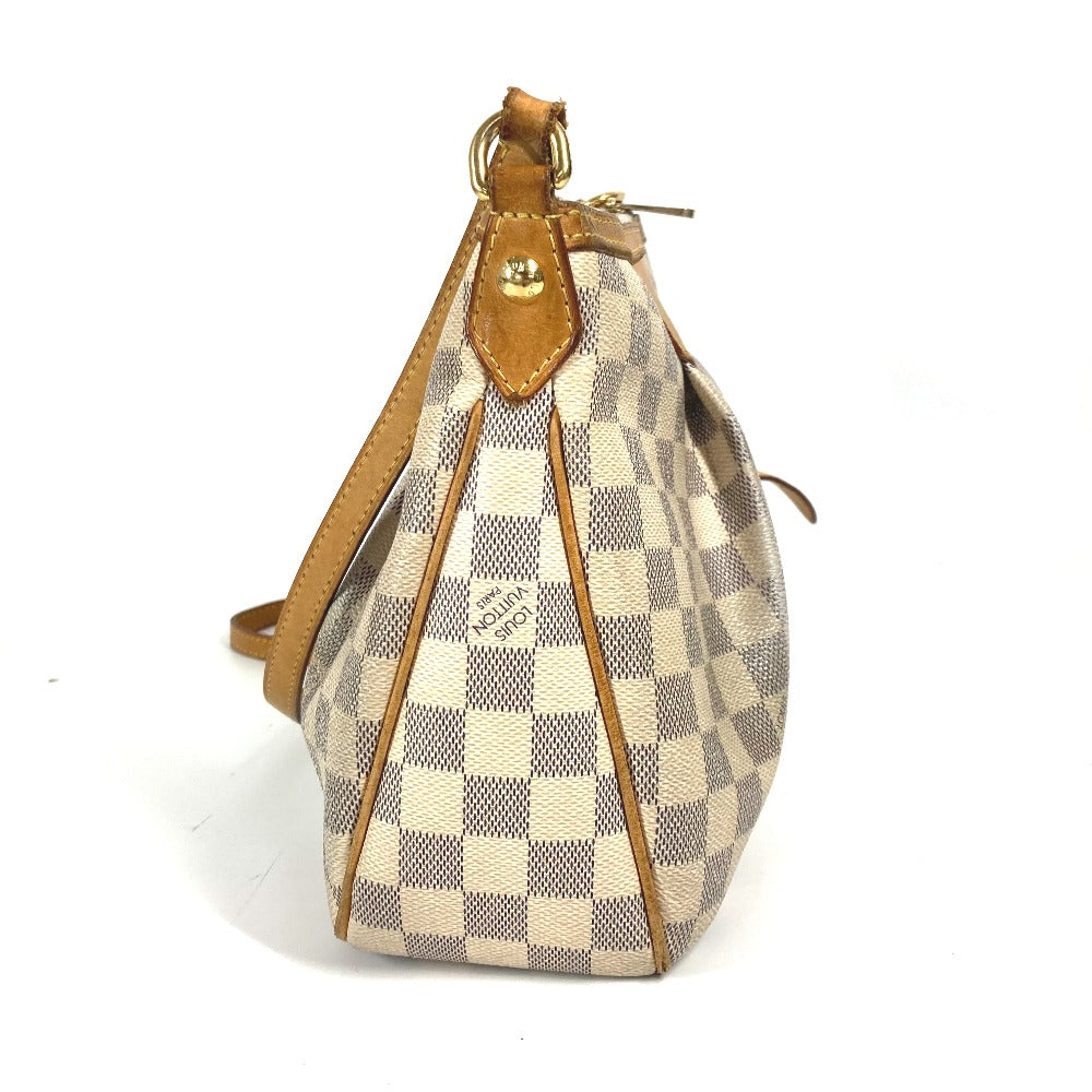Louis Vuitton N41113 Damier Azur Damier Azur Canvas White Shoulder Bag