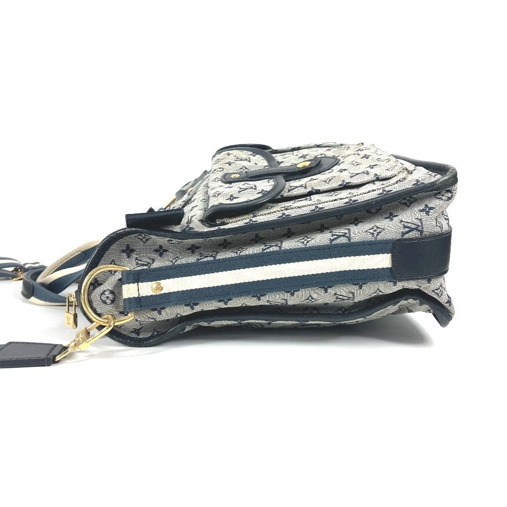 Louis Vuitton M42341 Sac Marie Kate Monogram Canvas Navy Mini Tote Bag