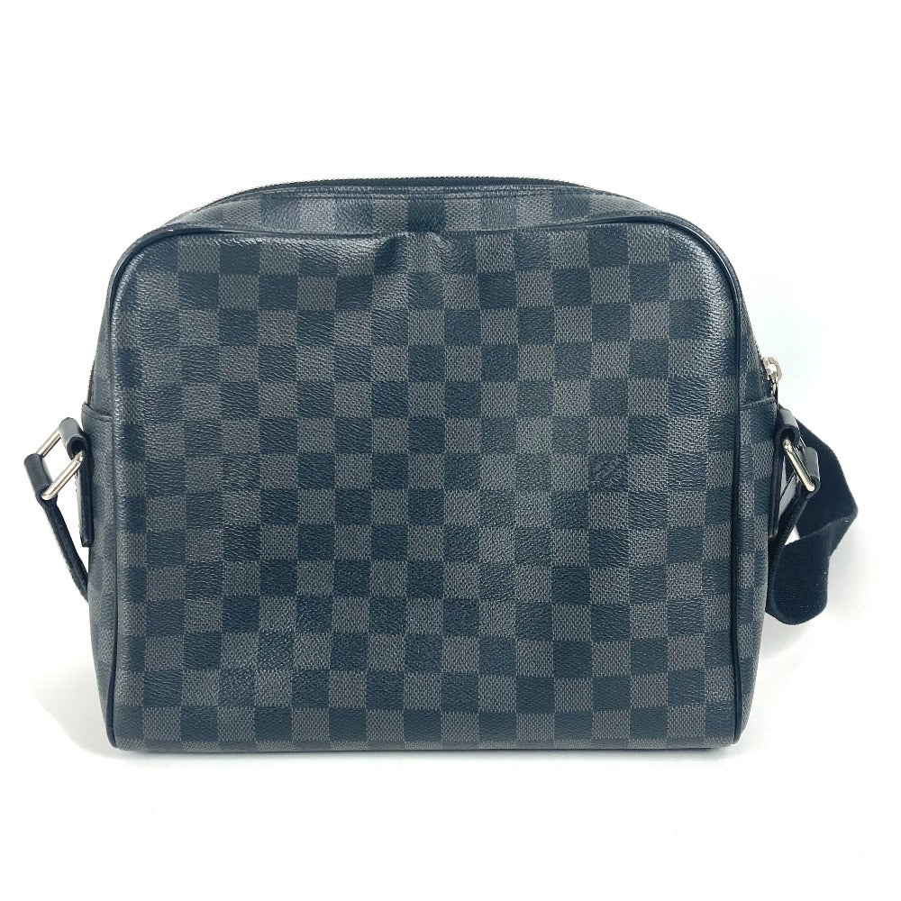 Louis Vuitton N41408 Damier Grafitto Damier Grafitte Canvas Black Shoulder Bag Mn 1