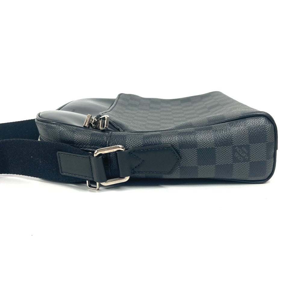 Louis Vuitton N41408 Damier Grafitto Damier Grafitte Canvas Black Shoulder Bag Mn 1