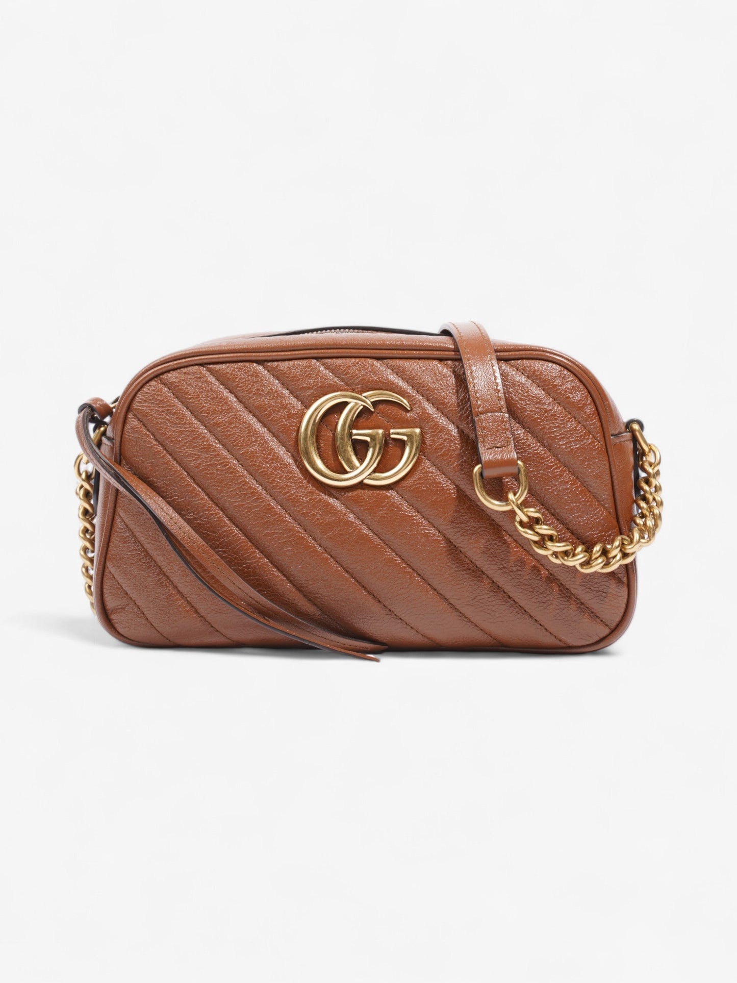 Gucci Marmont Small Crossbody Bag Leather Matelasse Leather Small