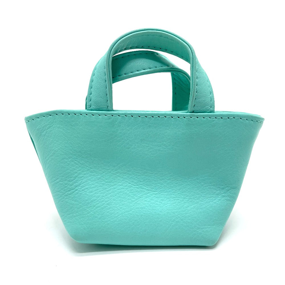 Dior Handbag Turquoise X Metal Cd Logo Micro Leather Blue Travel Bag