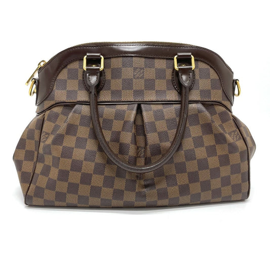 Louis Vuitton N51997 Damier Trevi PM Canvas Brown Shoulder Bag
