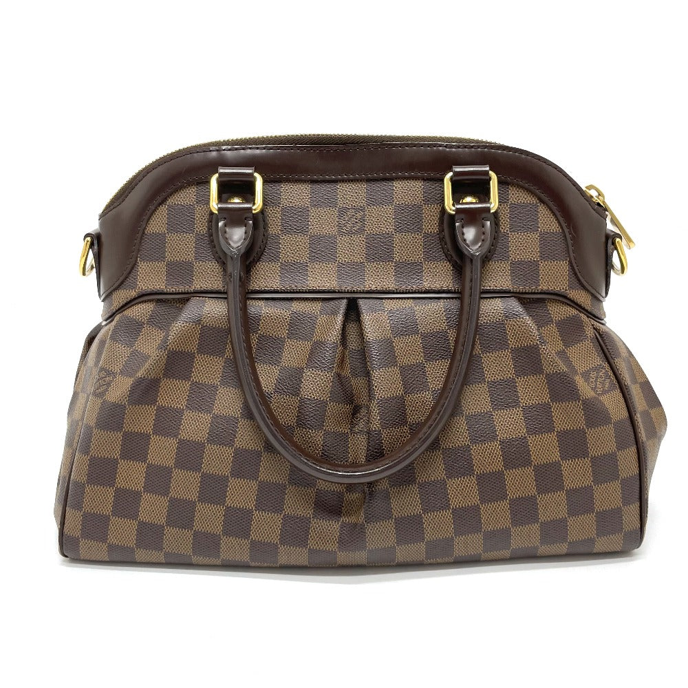 Louis Vuitton N51997 Damier Trevi PM Canvas Brown Shoulder Bag