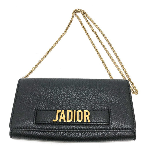 Dior Shoulder Bag Crossbody Women Leather Black Crossbody Bag