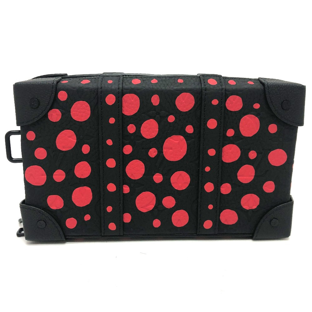 Louis Vuitton M81905 Taurillon Clemence dots Soft Monogram Leather Black Wallet Case