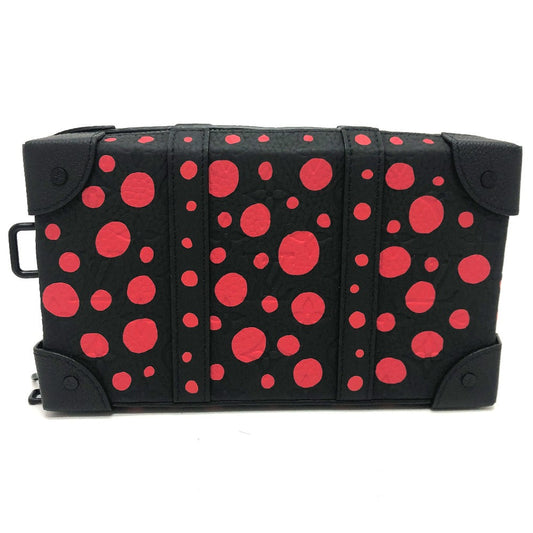 Louis Vuitton M81905 Taurillon Clemence dots Soft Monogram Leather Black Wallet Case