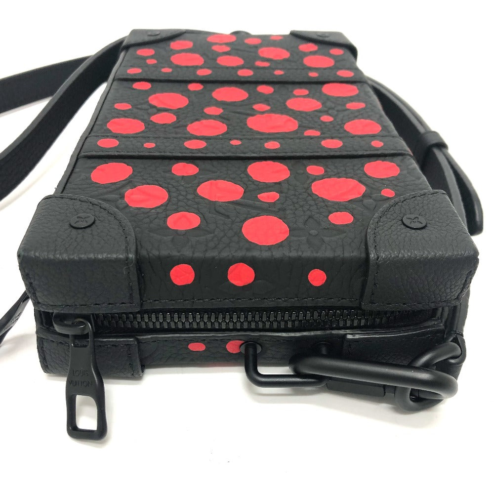 Louis Vuitton M81905 Taurillon Clemence dots Soft Monogram Leather Black Wallet Case