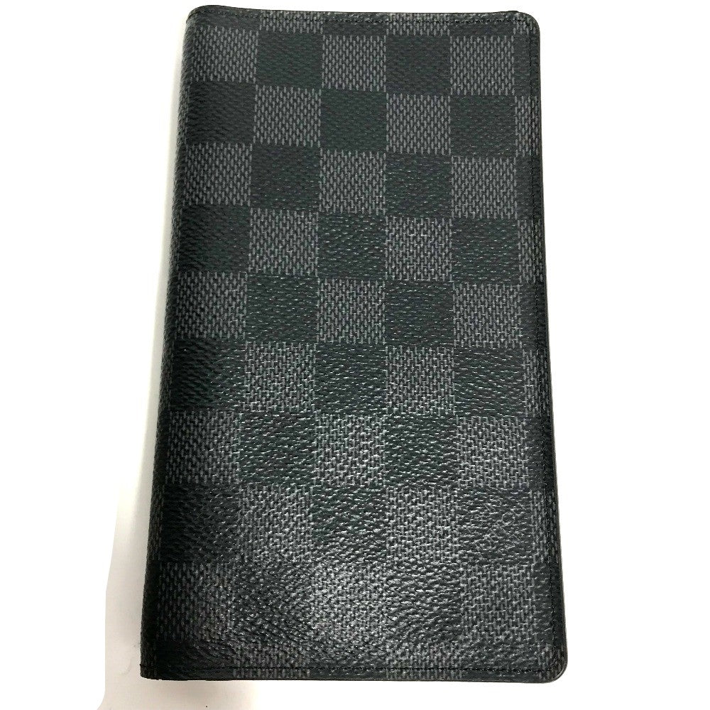 Louis Vuitton Notebook cover R20975 Damier Grafitto Canvas Black Handbag