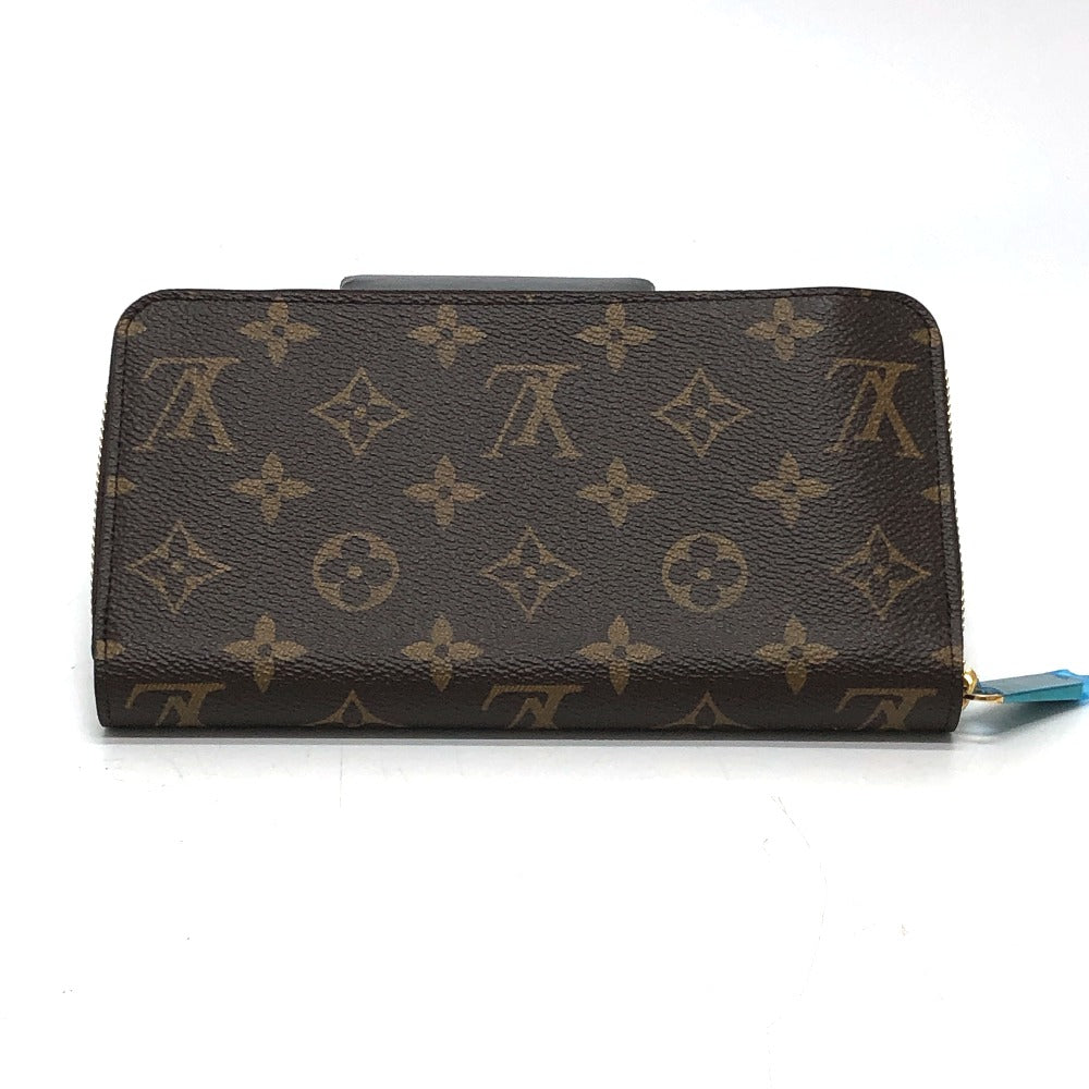 Louis Vuitton Long Purse M42616 Zippy Monogram Canvas Brown Wallet Case