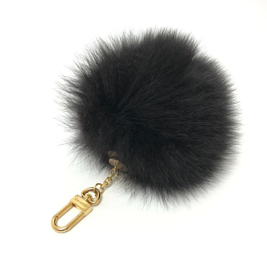 Louis Vuitton charm M67372 fur fuzzy bubble Black Handbag