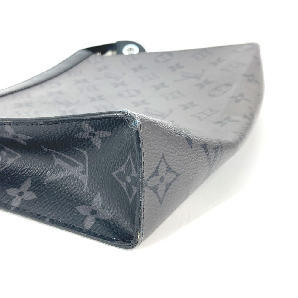 Louis Vuitton M69535 Eclipse Reverse Pochette Monogram Canvas Gray Clutch Bag