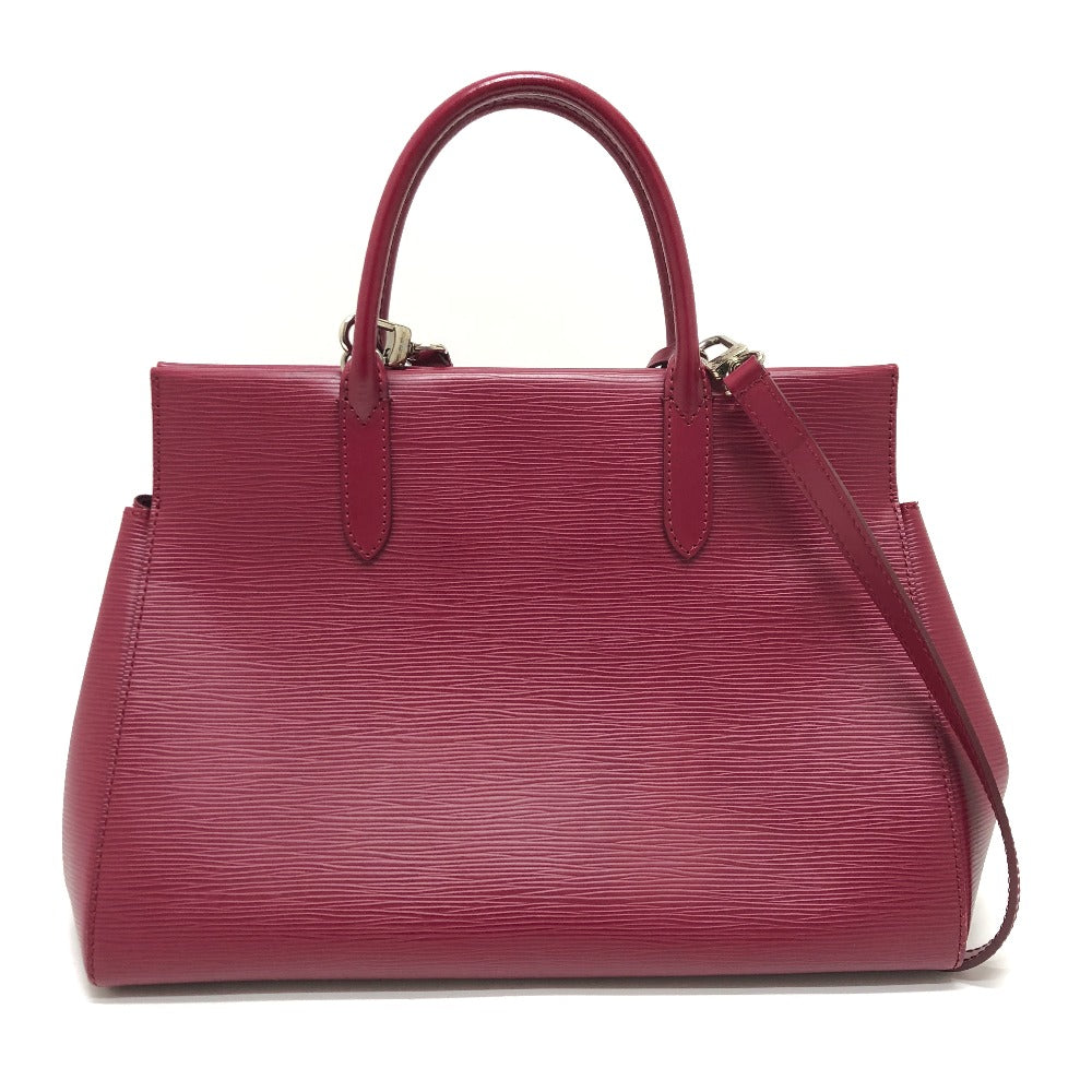 Louis Vuitton M94612 Epi SilverMetal Marley MM Leather Handbag