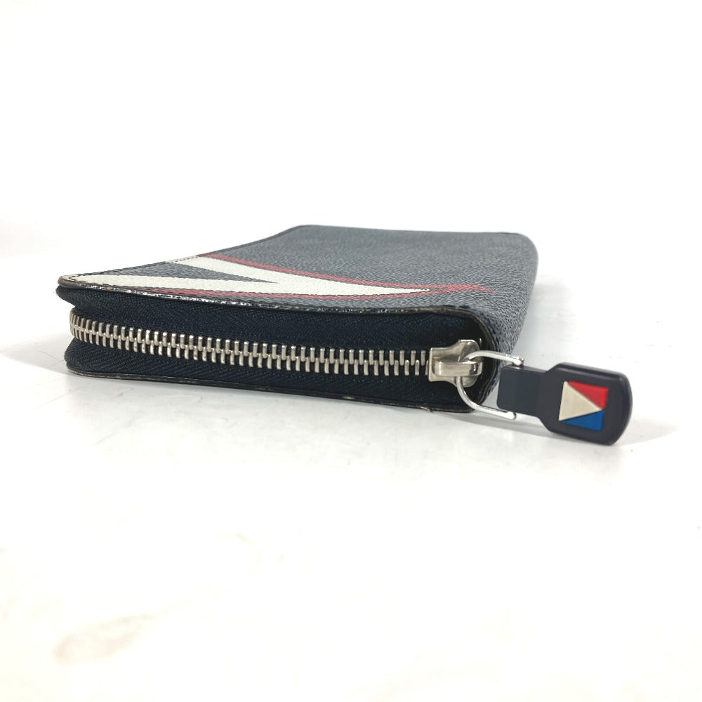 Louis Vuitton Long Purse N64013 Damier Cobalt Canvas Navy Wallet Case
