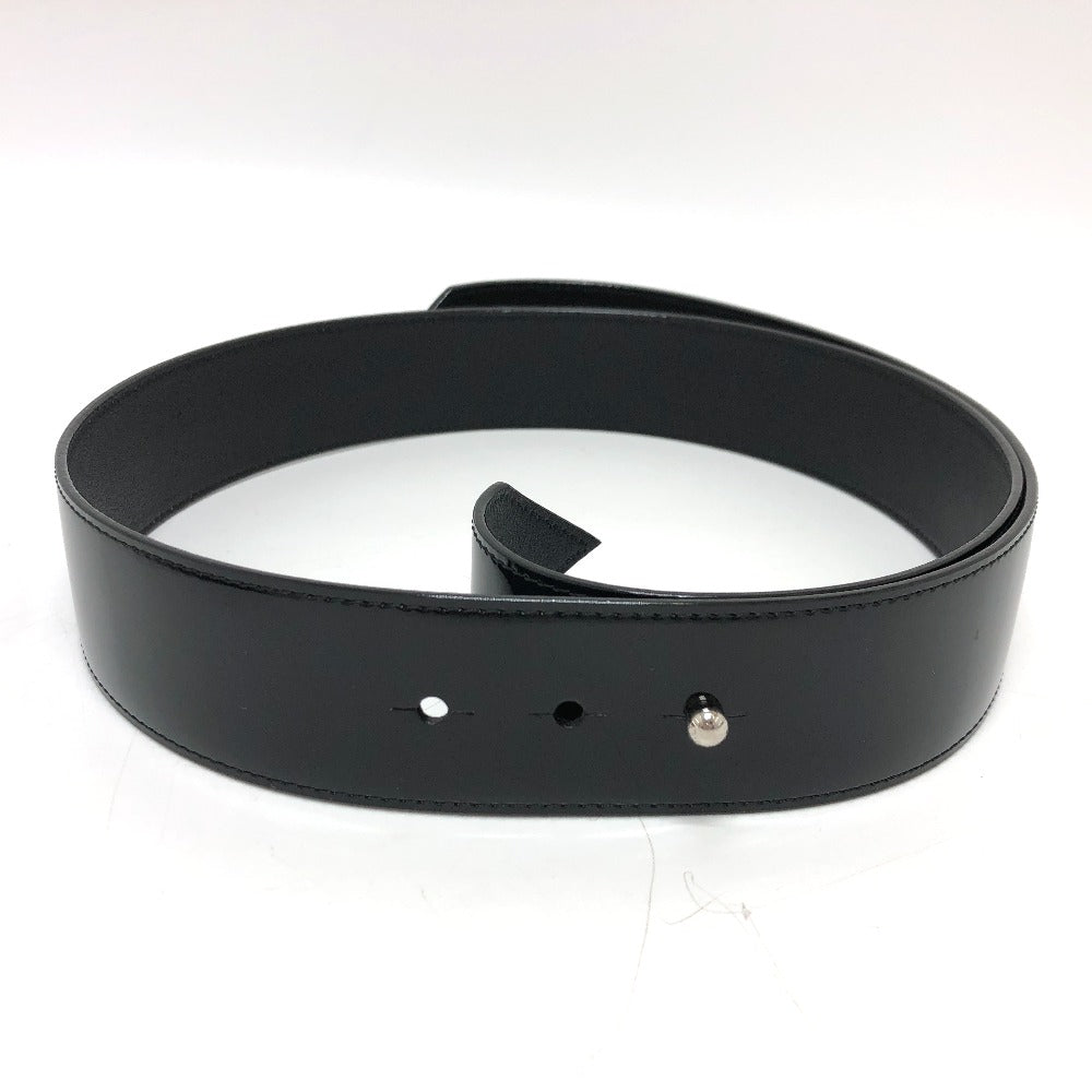 Louis Vuitton MP144 70 Leather Patent Black Belt