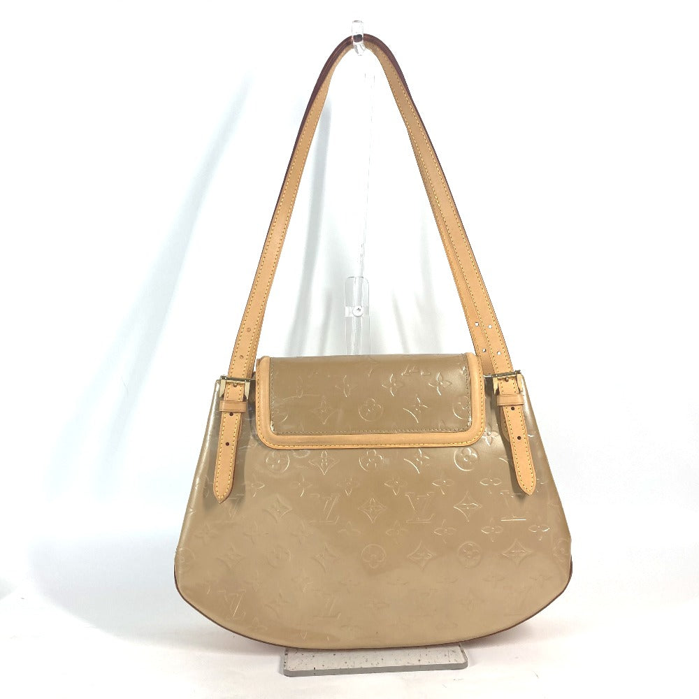 Louis Vuitton Vernis Biscayne Bay GM Monogram Canvas Beige Shoulder Bag