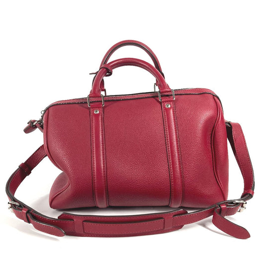 Louis Vuitton M94341 Voca Stains all Parnasea Leather Red Handbag