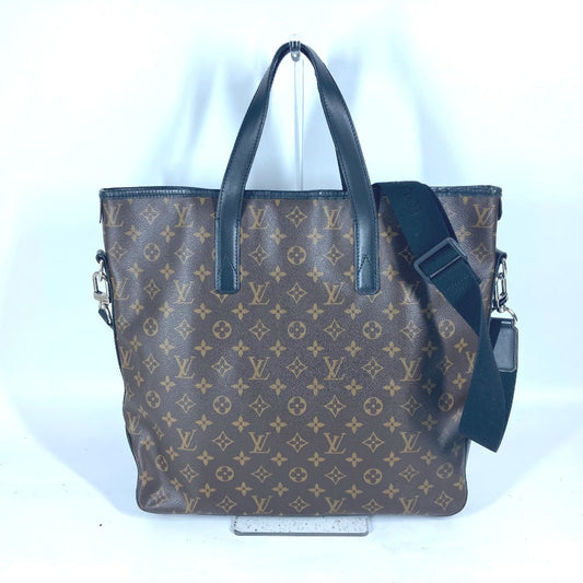 Louis Vuitton M56708 macacer Davis Monogram Canvas Brown Shoulder Bag