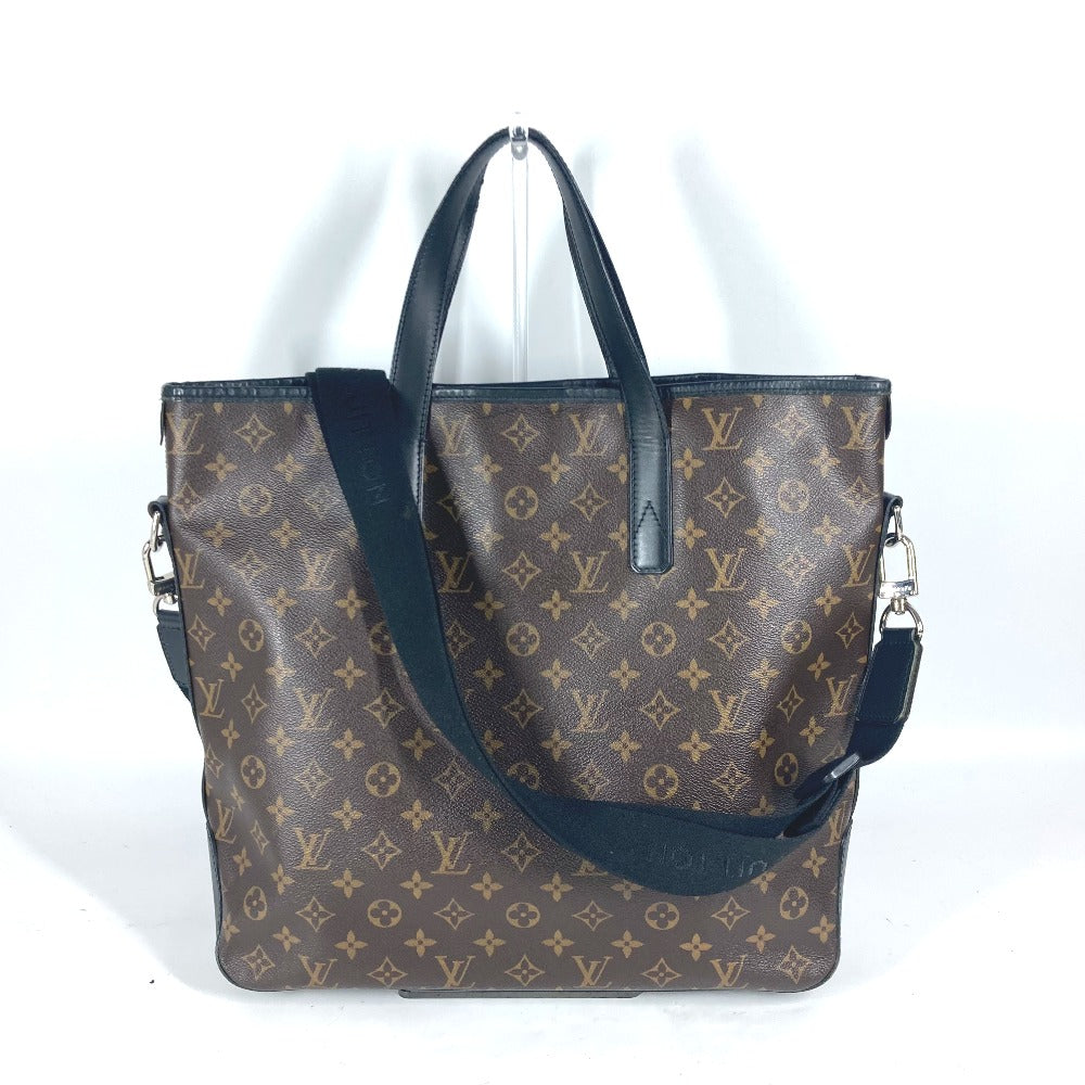 Louis Vuitton M56708 macacer Davis Monogram Canvas Brown Shoulder Bag